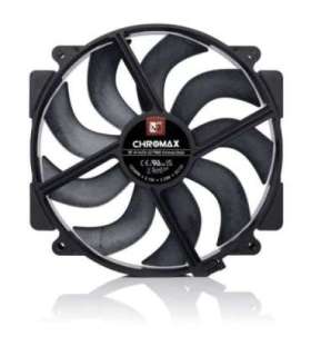 NF-A14x25r G2 PWM chromax.black - Next-gen round 140mm fan (black)