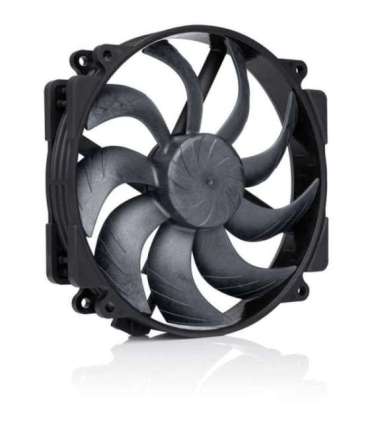 NF-A14x25r G2 PWM chromax.black - Next-gen round 140mm fan (black)