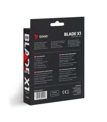 SAVIO FAN 120MM 4-PIN PWM BLADE