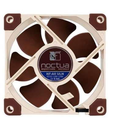 Noctua NF-A8 ULN computer cooling system Computer case Fan 8 cm Beige, Brown