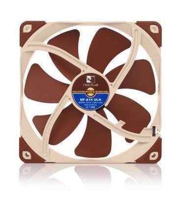 Noctua NOC-NF-A14-ULN computer cooling component Computer case Fan 14 cm Beige, Brown 1 pc(s)