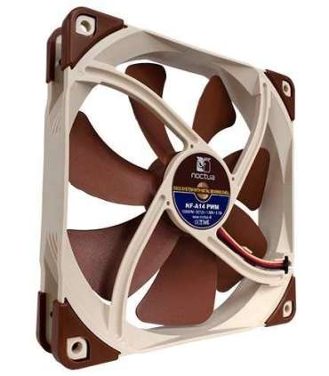 Noctua NF-A14 PWM Computer case Fan 14 cm Brown