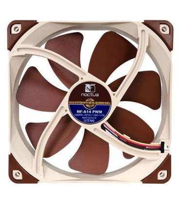 Noctua NF-A14 PWM Computer case Fan 14 cm Brown