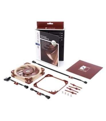 Noctua NF A12x25 ULN Computer case Fan 12 cm Beige, Red