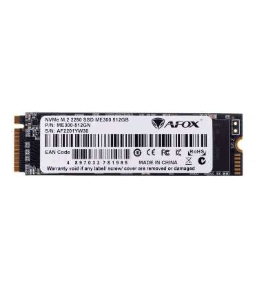 AFOX SSD M.2 PCI-EX4 512GB TLC 1,7 GB/S NVME