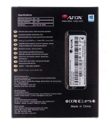 AFOX SSD M.2 PCI-EX4 512GB TLC 1,7 GB/S NVME