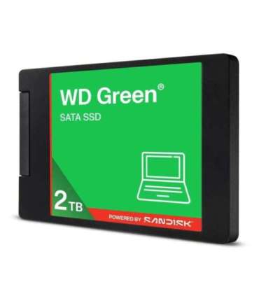 WD Green 2.5" 2TB SATA III SSD WDS200T5G0A