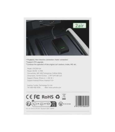 CarlinKit 5.0 2AIR CPC200-2air Wireless adapter Black