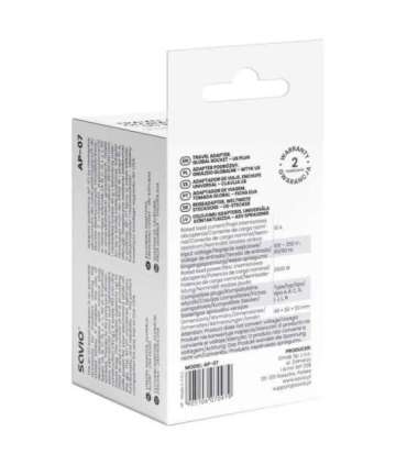 Savio AP-07 power adapter/inverter Universal 2500 W White