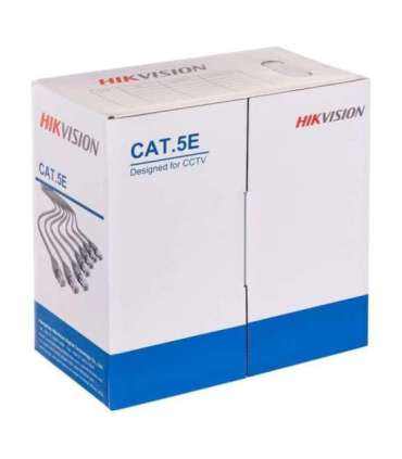 Hikvision DS-PL-5E networking cable Grey 305 m Cat5e U/UTP (UTP)