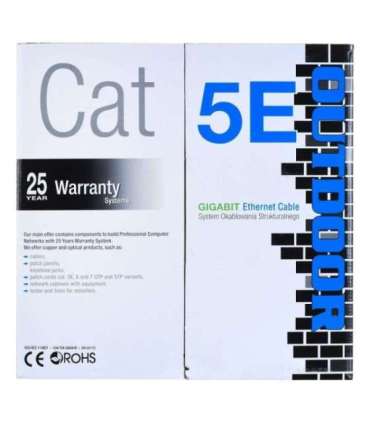 A-LAN KIU5OUTS305 networking cable Black 305 m Cat5e U/UTP (UTP)