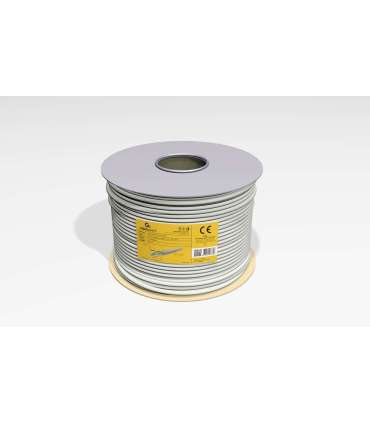 Gembird CAT5e UTP LAN cable (CCA), solid, 100m, grey