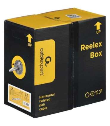 Gembird 305m Cat5e FTP networking cable Grey F/UTP (FTP)