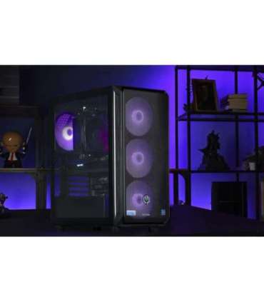 Actina 5901443410294 PC AMD Ryzen™ 7 8400F 32 GB DDR5-SDRAM 1 TB SSD Intel Arc B580 Midi Tower Black