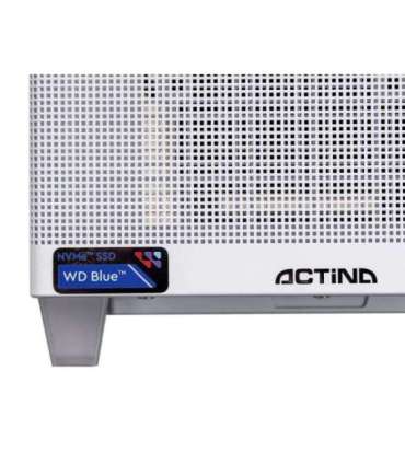 Actina 5901443431763 PC AMD Ryzen™ 7 7800X3D 32 GB DDR5-SDRAM 1 TB SSD AMD Radeon RX 9070 XT Mini Tower White
