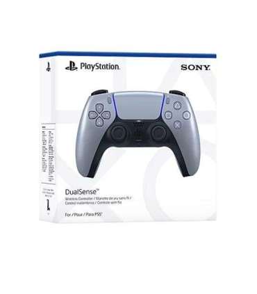 Kontroler bezprzewodowy Sony PlayStation 5 DualSense – srebrny