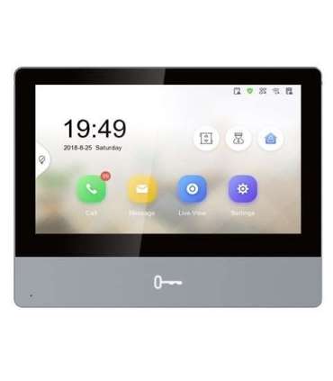 Hikvision DS-KH8350-TE1 video intercom system 17.8 cm (7") Black, Grey