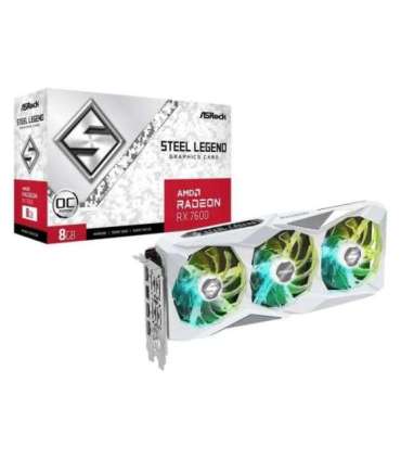 Asrock RX7600 SL 8GO graphics card AMD Radeon RX 7600 8 GB GDDR6