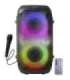 Esperanza EP156 BT FM LED RGB KARAOKE Speaker Black 20W