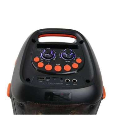 Esperanza EP156 BT FM LED RGB KARAOKE Speaker Black 20W