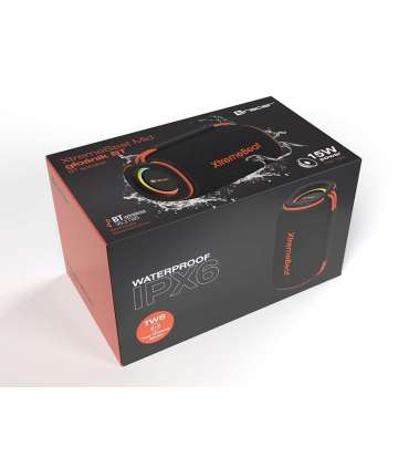 Tracer XtremeBeat TWS Portable Bluetooth Speaker Black 15 W