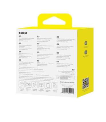 Baseus AirGo 1 Ring Headset True Wireless Stereo (TWS) In-ear Calls/Music Bluetooth White