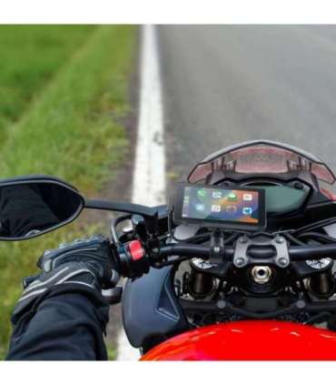 Interphone RIDE SYNC Navigation system Fixed 14 cm (5.5") Touchscreen 182 g Black