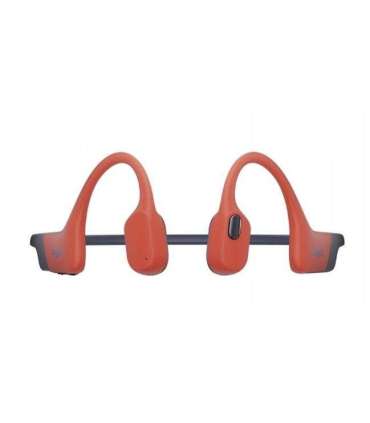 Shokz OpenSwim Pro Red wireless bone conduction headphones