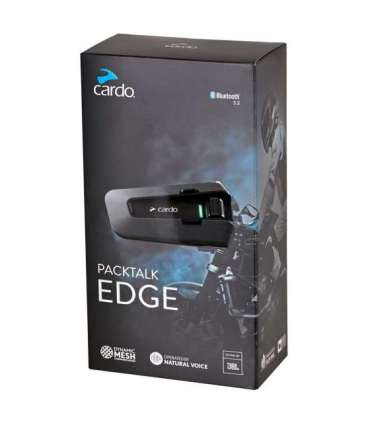 Cardo PT200001 motorcycle intercom 2 channels 1600 m Black