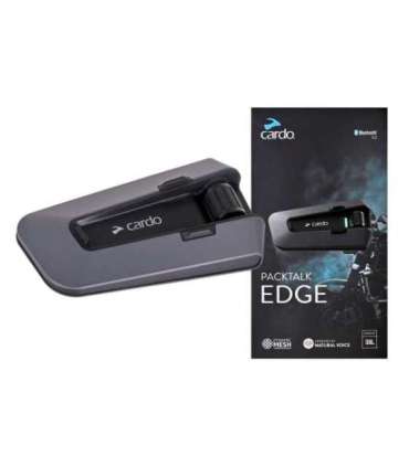 Cardo PT200001 motorcycle intercom 2 channels 1600 m Black