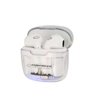 Esperanza EH237W Bluetooth In-Ear Headphone TWS White