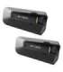 Cardo PT200101 motorcycle intercom 2 channels 1600 m Black