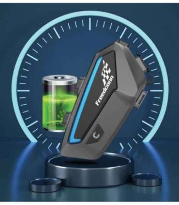 FREEDCONN FX motorcycle intercom Black