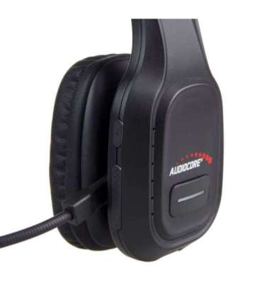 Audiocore 74452 Bluetooth Headset Headphone Noise Reuction Microphone Call CenterGoogle Siri Office Wireless