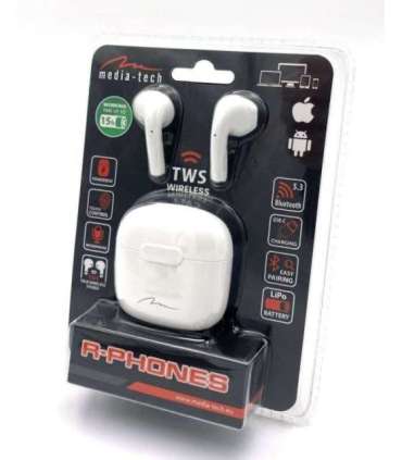 Wireless headphones R-PHONES TWS MT3589W