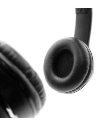 MEDIA-TECH EPSILION BT MT3591 Wireless headphones Bluetooth 4.2 Microphone Radio FM Black