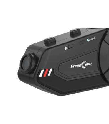 FREEDCONN R1 PLUS E motorcycle intercom Black