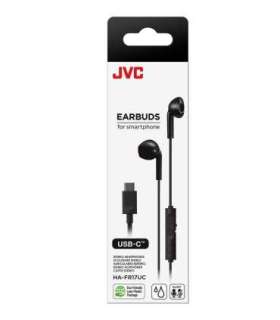 JVC HA-FR17UC In-ear wired headphones USB Type-C Black