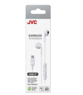 JVC HA-FR17UC USB Type-C Wired In-Ear Headphones White