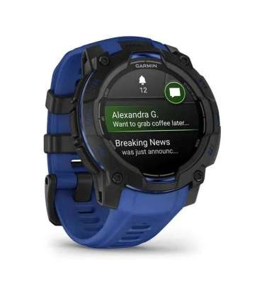 Garmin Instinct 3 3.05 cm (1.2") AMOLED 45 mm Digital 390 x 390 pixels Black GPS (satellite)