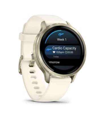 Garmin Venu 4 3.05 cm (1.2") AMOLED 41 mm Digital 390 x 390 pixels Touchscreen Gold Wi-Fi GPS (satellite)