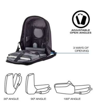XD DESIGN ANTI-THEFT BACKPACK BOBBY HERO XL BLACK P/N: P705.711