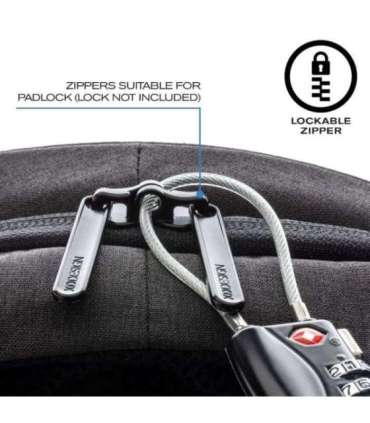 XD DESIGN ANTI-THEFT BACKPACK BOBBY HERO XL BLACK P/N: P705.711