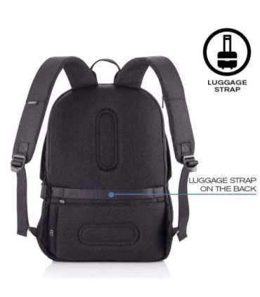 XD DESIGN ANTI-THEFT BACKPACK BOBBY SOFT BLACK P/N: P705.791
