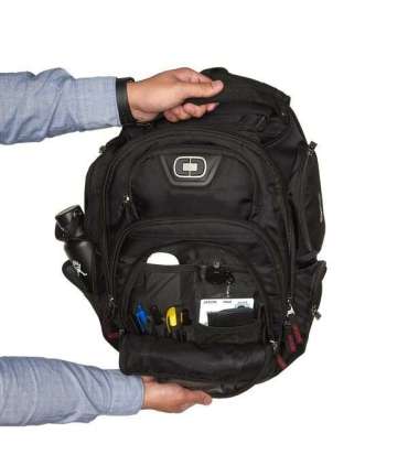 OGIO BACKPACK GAMBIT BLACK P/N: 111072_03