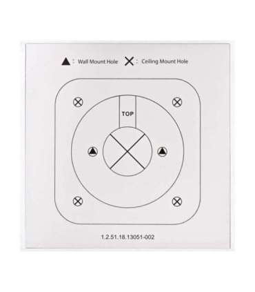 Dahua Technology DH-F4C-PV security camera Bullet IP security camera Indoor & outdoor 2560 x 1440 pixels Wall