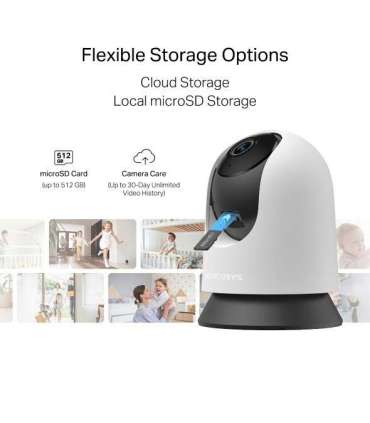 Mercusys MC200 security camera Bulb Indoor 1920 x 1080 pixels Ceiling/Desk