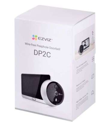 WIRELESS WIFI DOORBELL WITH VIEWFINDER EZVIZ DP2C CS-DP2C