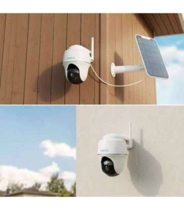 Reolink Argus Series B420 - 3MP Outdoor Battery Wi-Fi Camera, Pan & Tilt, Person/Vehicle Detection, Two-Way Audio