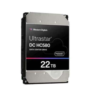 Western Digital Ultrastar DC HC580 internal hard drive 22 TB 7200 RPM 512 MB 3.5" Serial ATA
